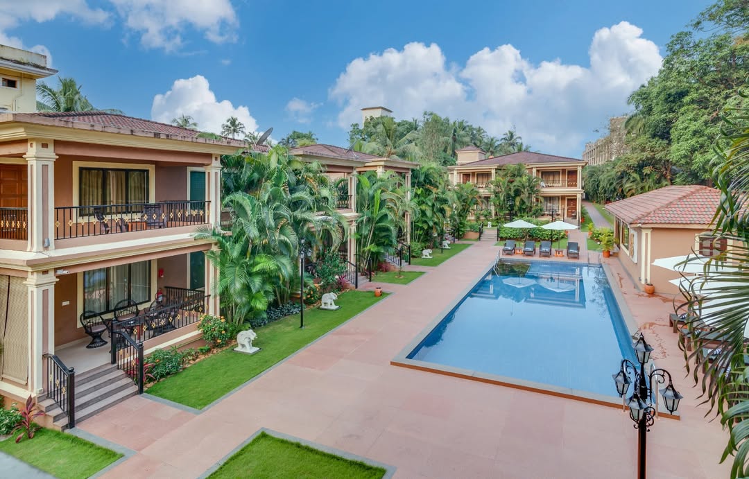 3 bhk villa with private pool in goa