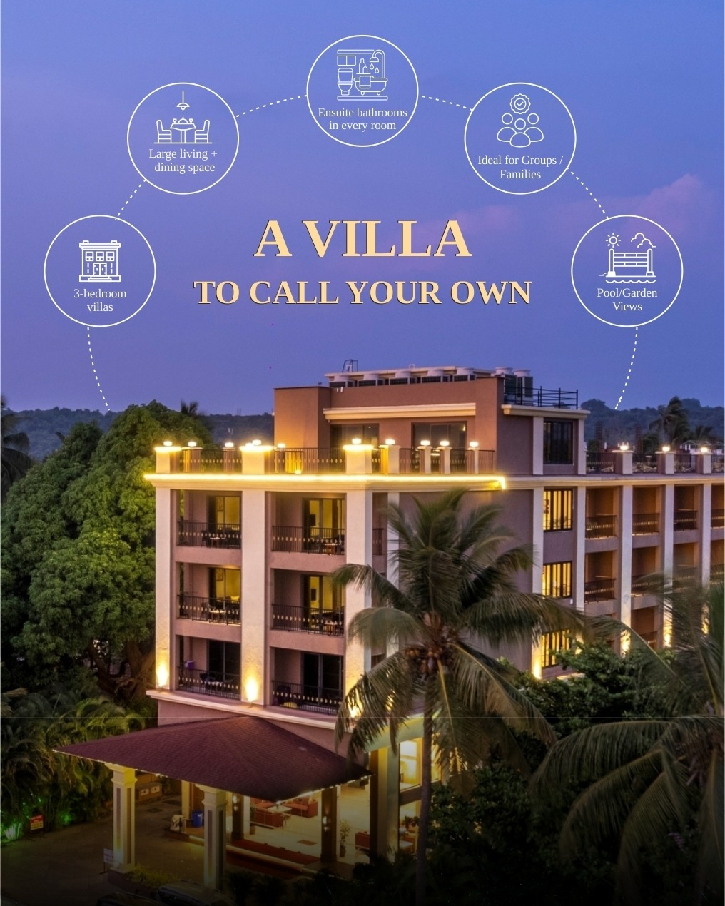 Private Pool Villas in North Goa